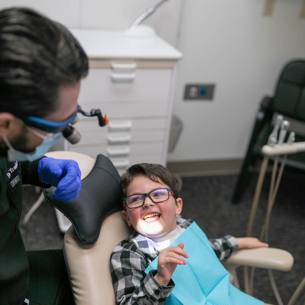 Pediatric dental treatment