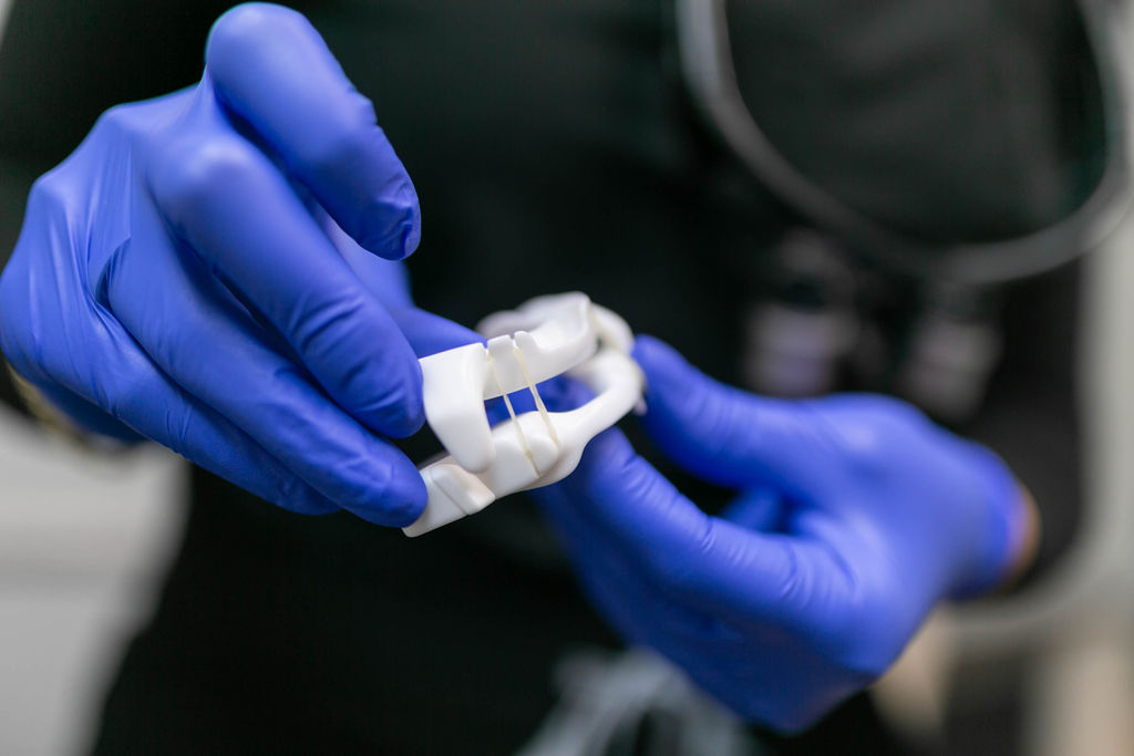 Mandibular advancement device for sleep apnea